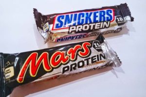 barres protéinées mars et snickers
