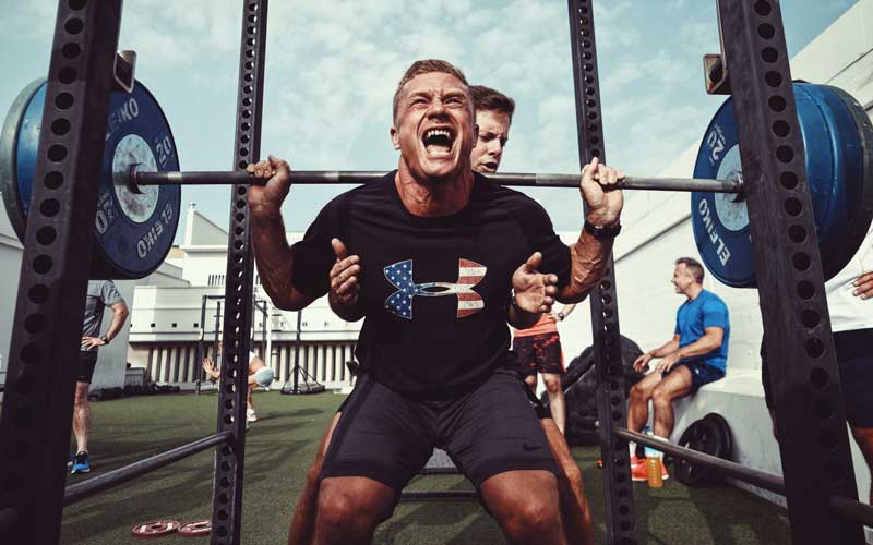 cage à squat musculation crossfit