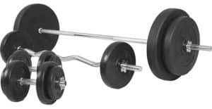 Kit d'haltères complet 97,5 Kg