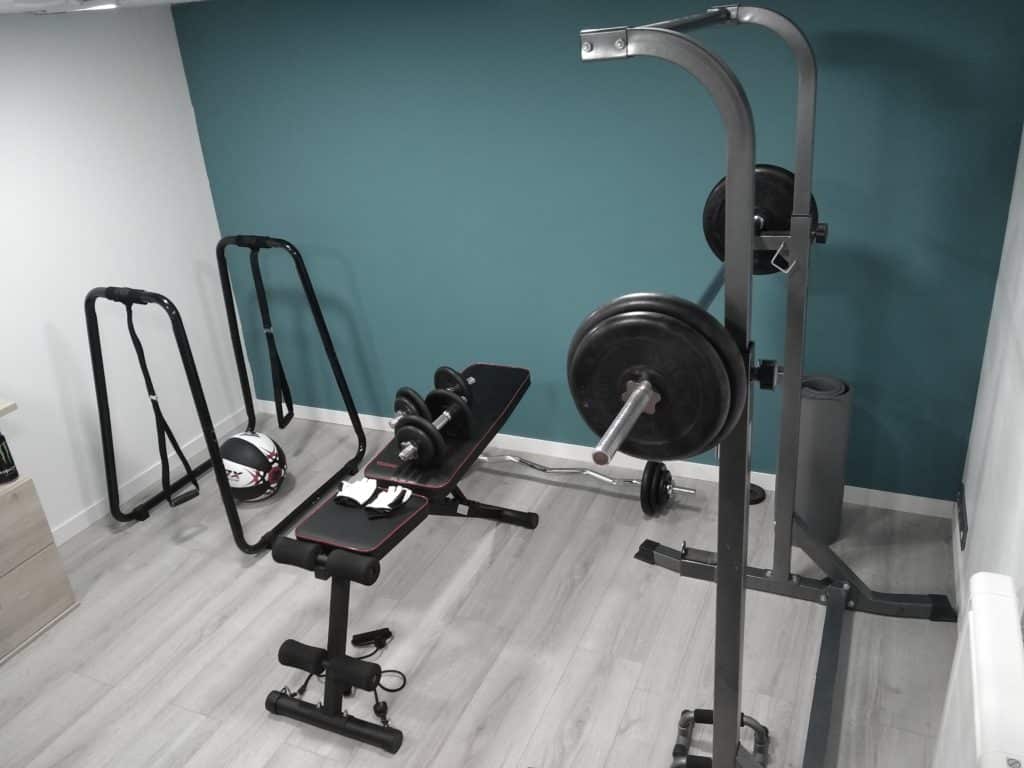 créer une salle de muscu à la maison