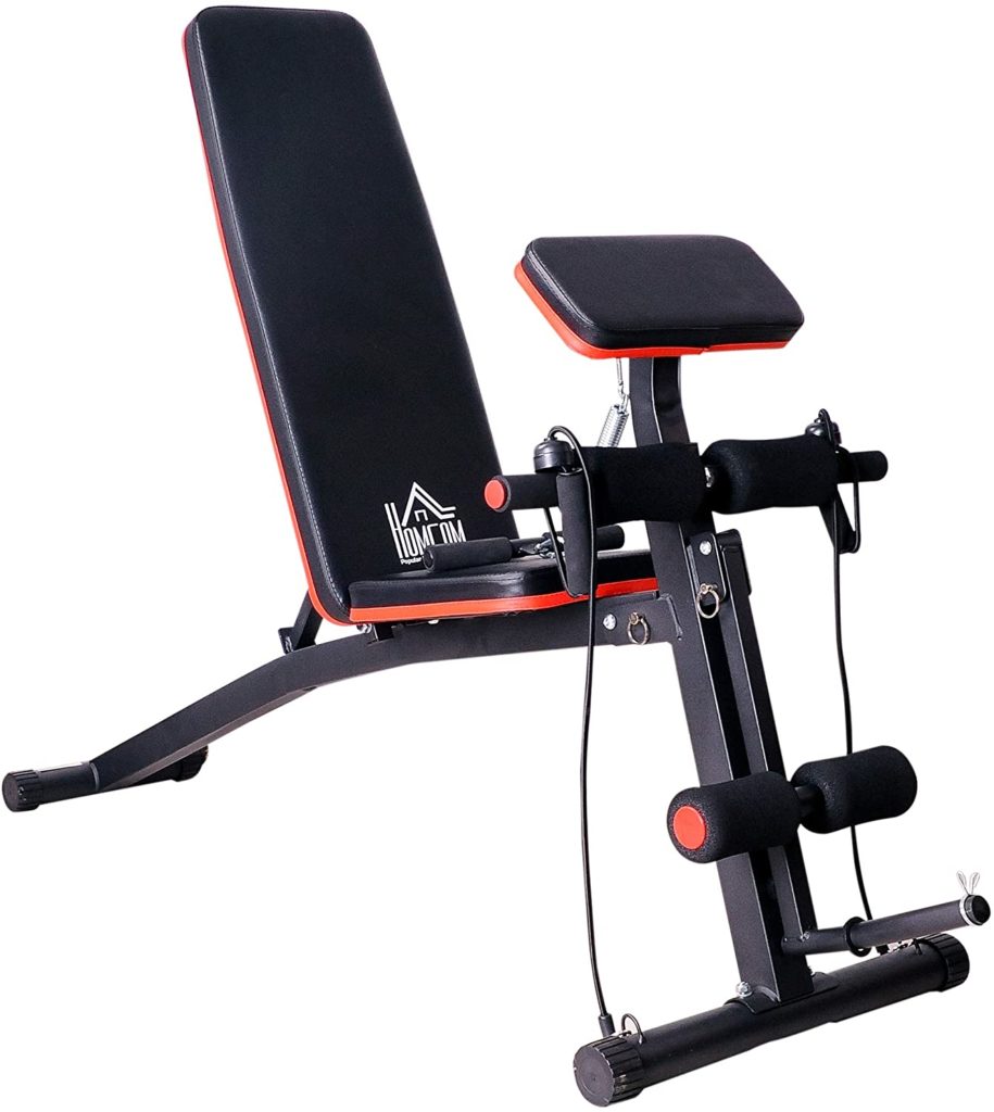 Banc de musculation pliable HOMCOM
