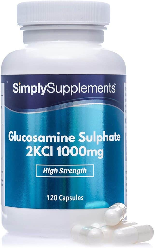 Sulfate de Glucosamine 2KCI Extra Forte de SimplySupplements