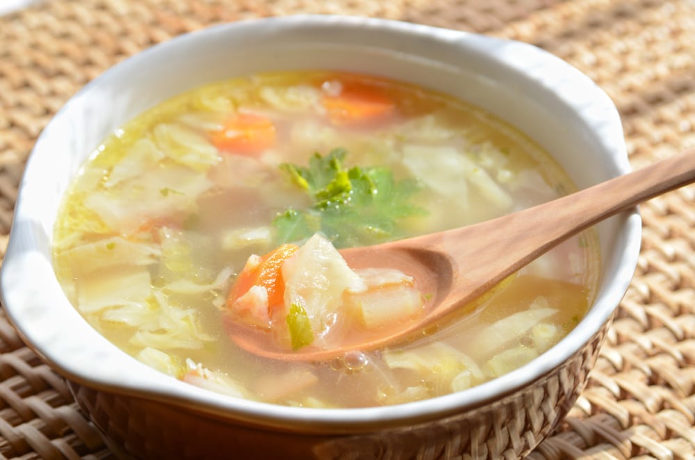 Soupe aux choux pour maigrir en 7 jours