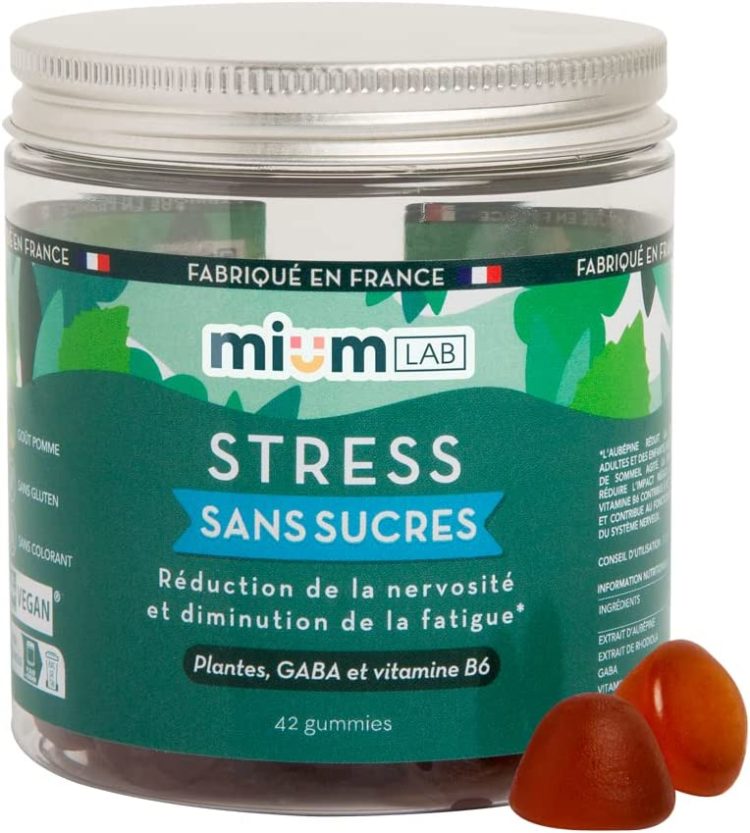 Gummies Mium Lab stress Avis 2024 complément anti stress
