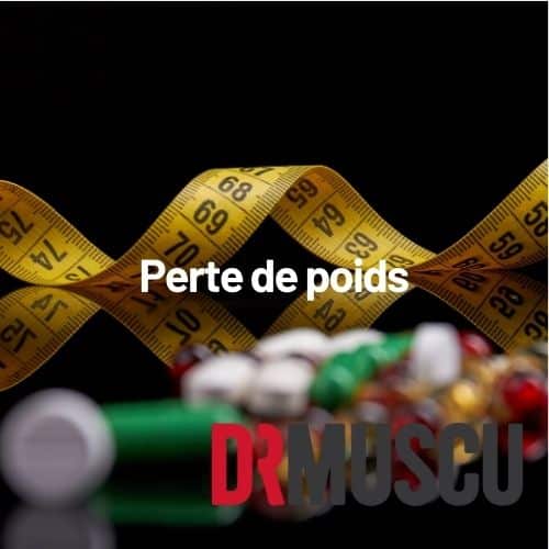 Mètre ruban et pilules, concept de régime.