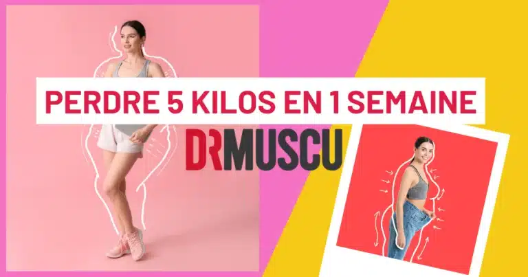 Programme minceur DrMuscu 5kg/1 semaine