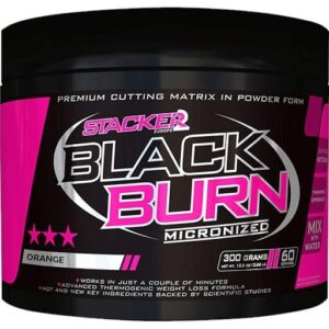 Pot de complément alimentaire Black Burn Stacker.