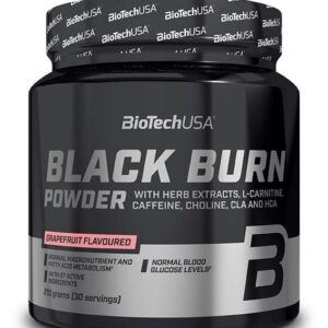 Pot de poudre Black Burn BioTechUSA.