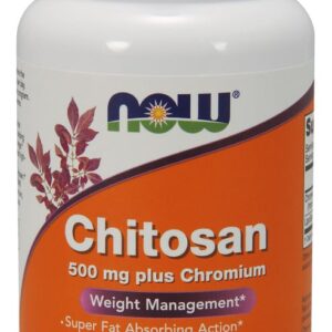 Flacon compléments Chitosan 500mg et Chrome.