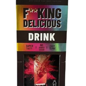 Boisson saveur fraise Allnutrition, sans sucre ajouté.