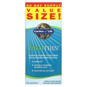 Supplément diététique Garden of Life FucoTHIN.