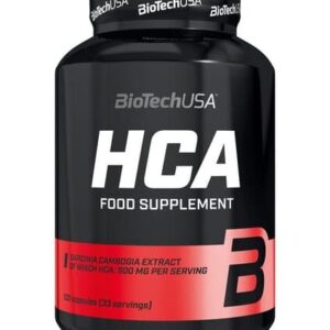 Pot de complément alimentaire HCA, BioTechUSA.