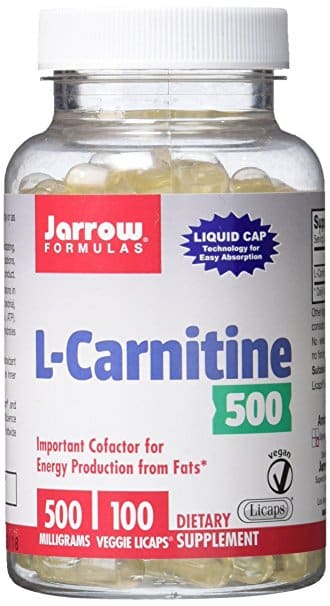 Complément alimentaire L-Carnitine de Jarrow Formulas.