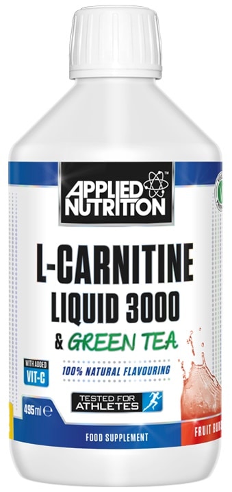 Supplément L-Carnitine liquide et thé vert.