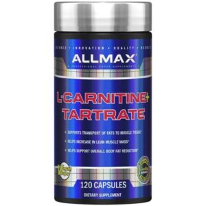 Supplément de L-Carnitine Tartrate, 120 capsules véganes.