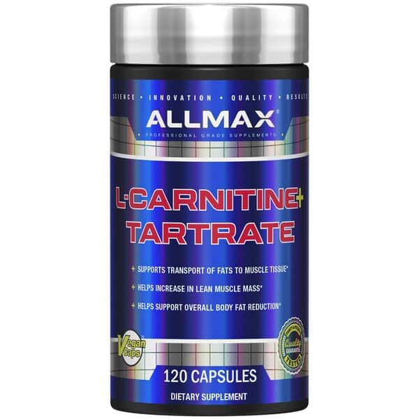 Transformez votre corps avec LCarnitine + Tartrate de AllMAX