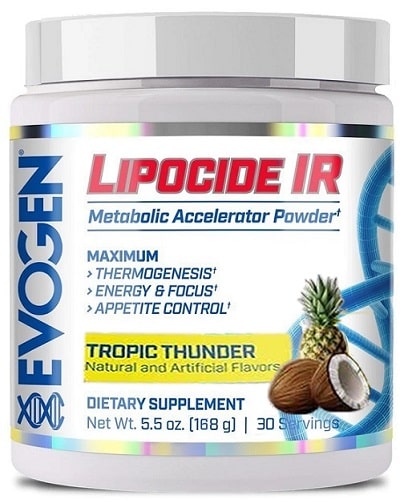 Pot de complément Lipocide IR, saveur Tropic Thunder.