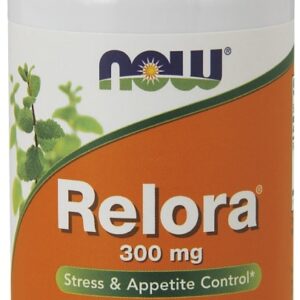 Flacon de supplément Relora 300 mg pour le stress.