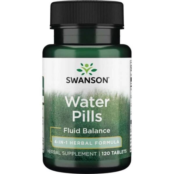 Pilules diurétiques Swanson pour l'équilibre des fluides.