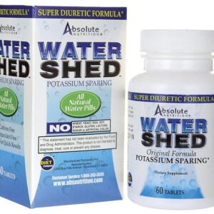 Complément diurétique Water Shed, potassique, 60 tablettes.