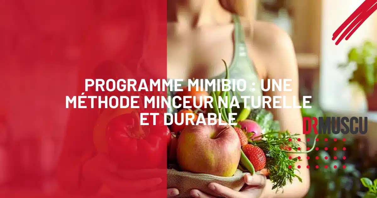 Publicité régime naturel Mimibio.