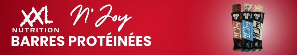 barres protéinées XXL Nutrition nJoy