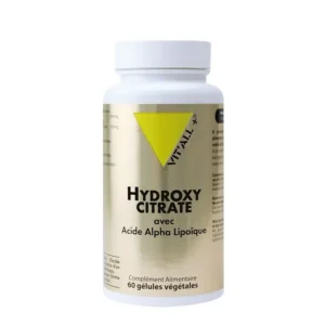 Flacon complément alimentaire Hydroxy Citrate.
