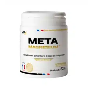 Pot de complément magnésium. Labz Nutrition 120caps