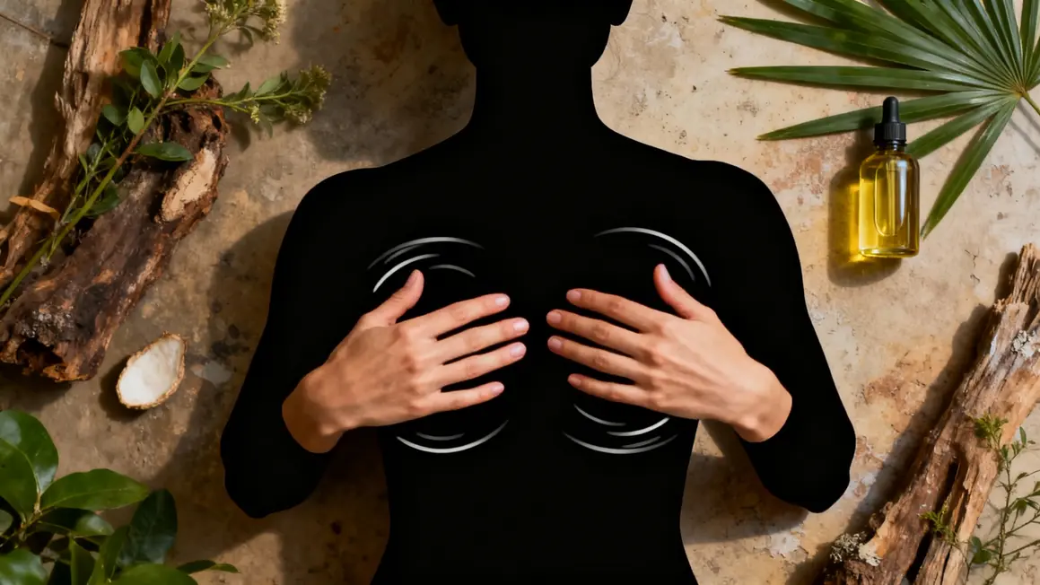 gestes massage mammaire naturel techniques huiles