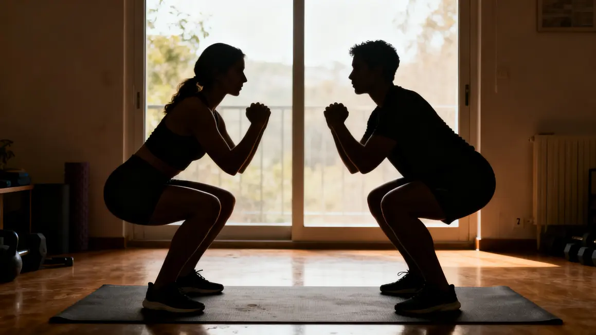 squat debutant correct et incorrect posture