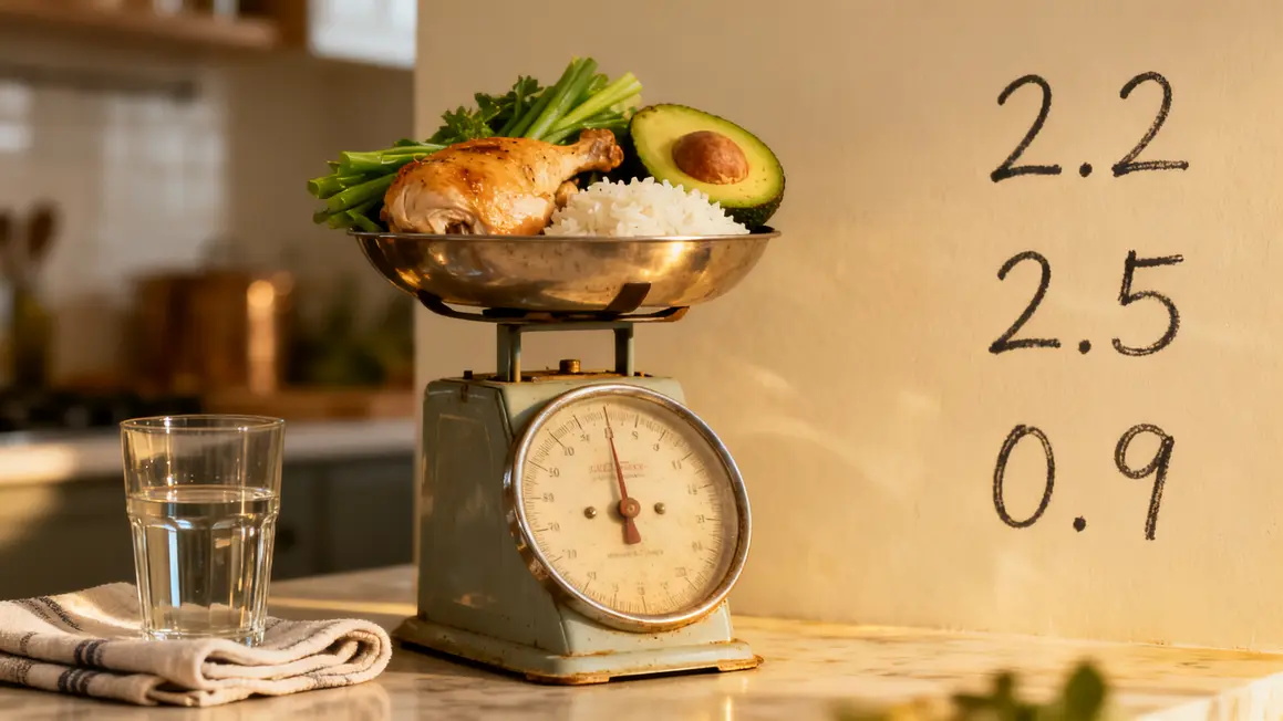 calcul macros seche muscu balance cuisine aliments