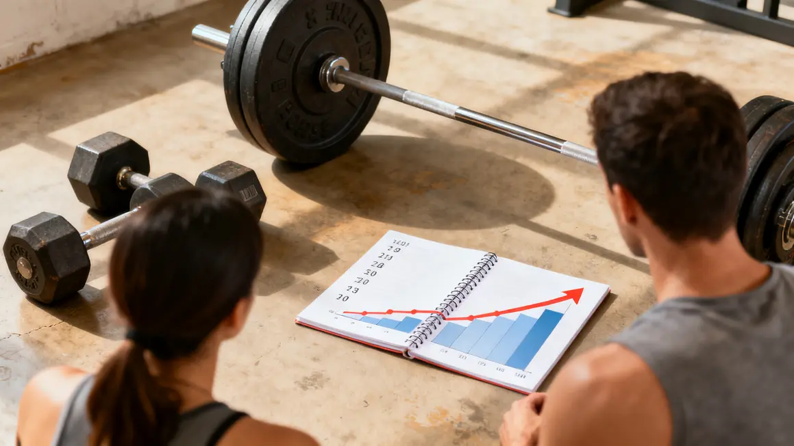 Comprendre volume d'entraînement séries charges carnet musculation