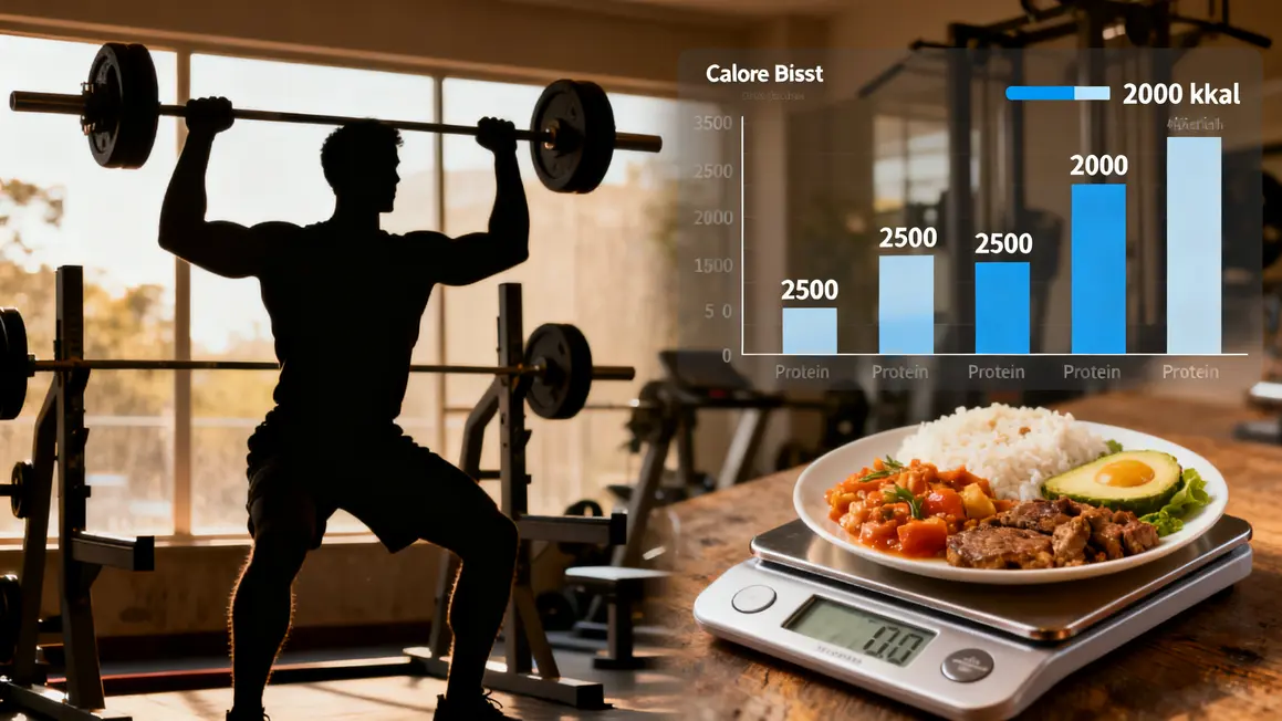 deficit calorique et proteines salle sport