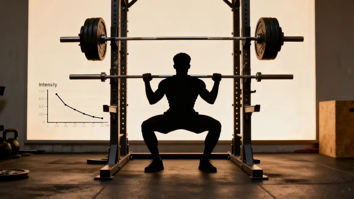 deload en musculation barre charges réduites squat