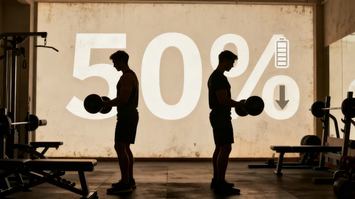 Récupération active deload en musculation charges légères