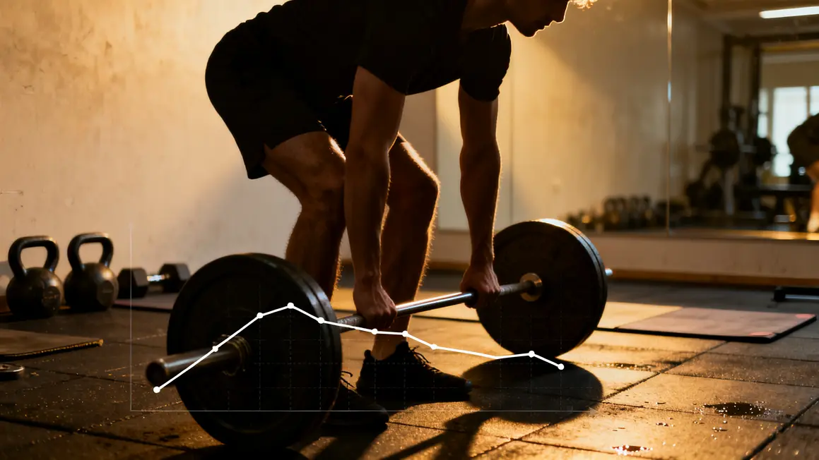 Silhouette baisse charge deload musculation