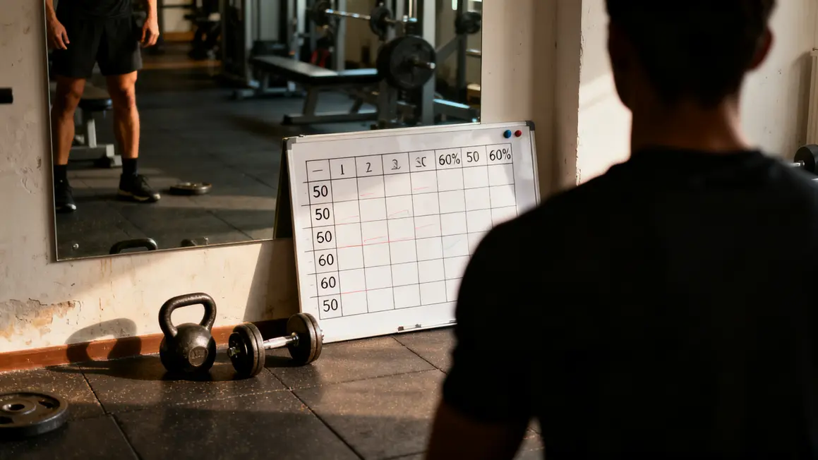 Planning deload musculation récupération active
