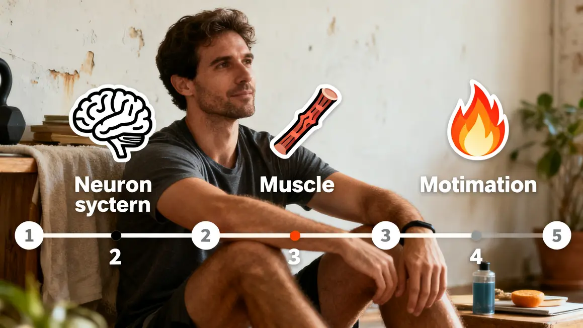 deload musculation infographie systeme motivation