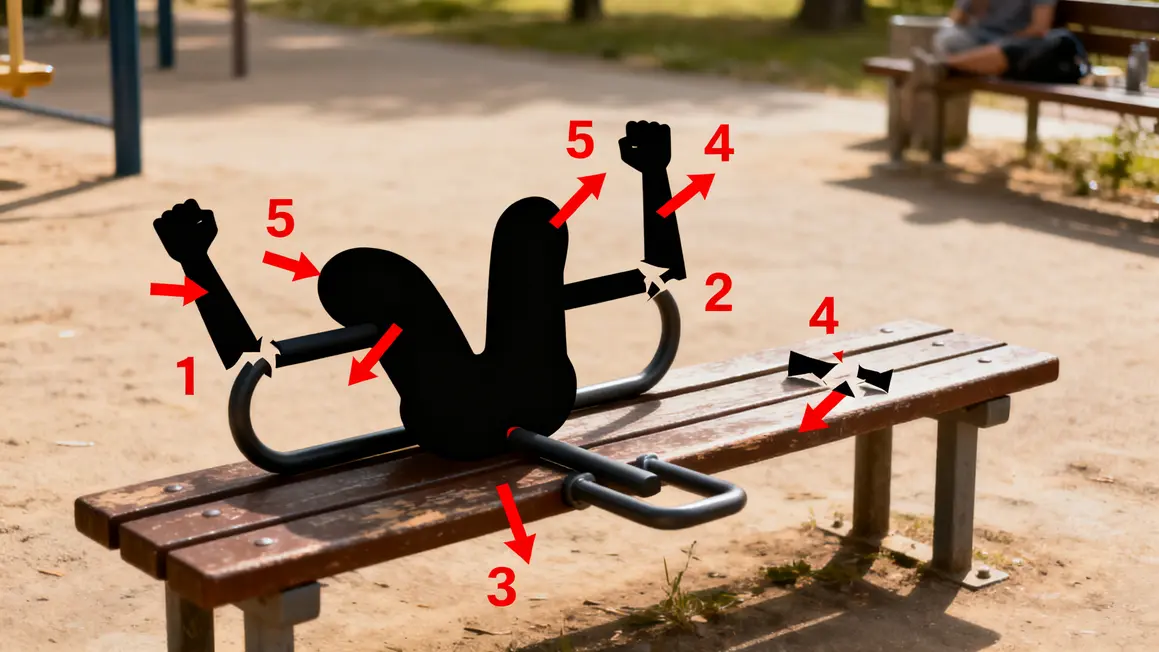 erreurs developpe couche position banc fessiers poignets