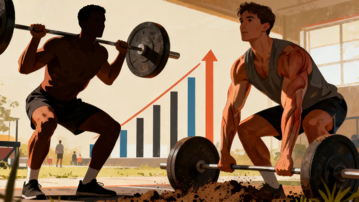 fibres muscles squat soulevé de terre surcharge hypertrophie