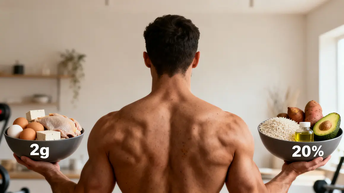 Bols protéines glucides lipides sèche musculation