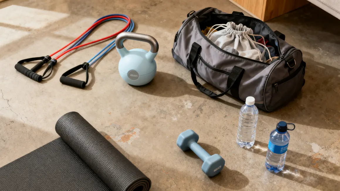 materiel squat debutant elastiques haltere kettlebell sac sport
