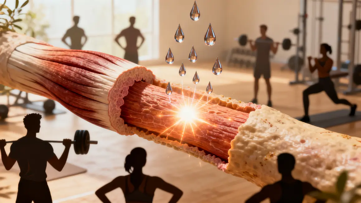 Fibre muscle leucine synthese proteique musculation