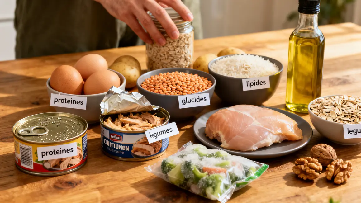 prise de masse propre aliments budget petit