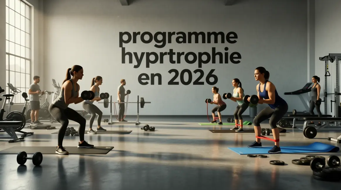 salle musculation minimaliste programme hypertrophie 2026 petit budget