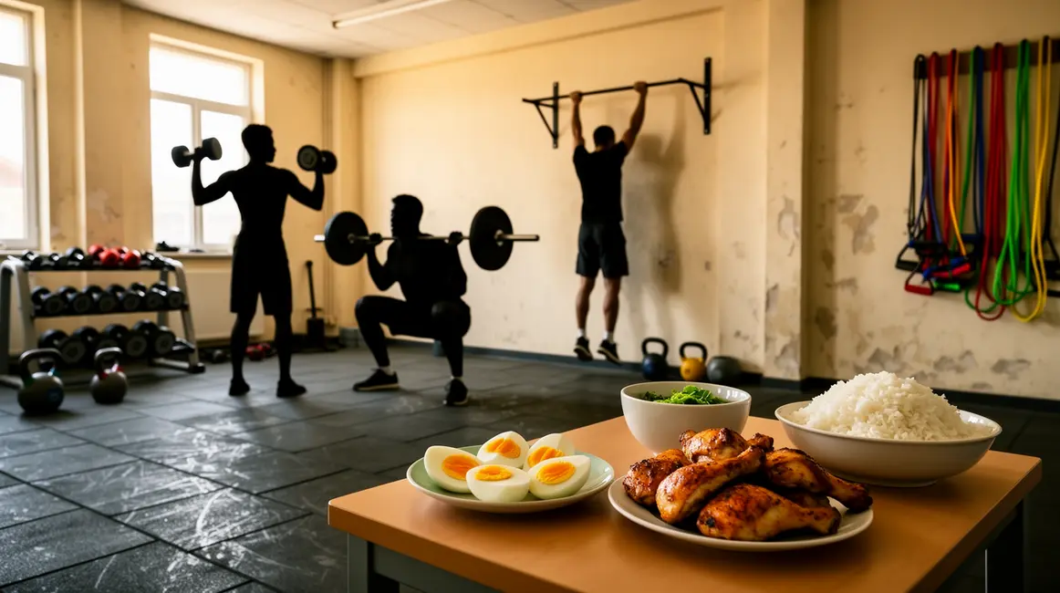 programme hypertrophie salle de sport et materiel minimal nutrition
