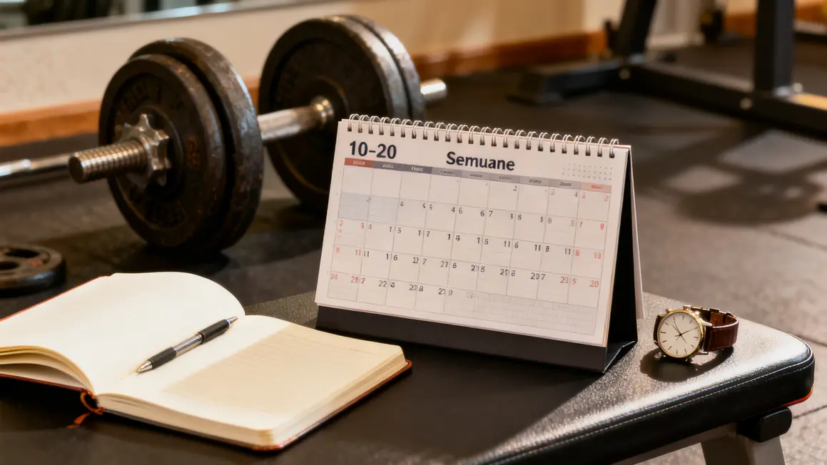 programme hypertrophie musculation series carnet montre