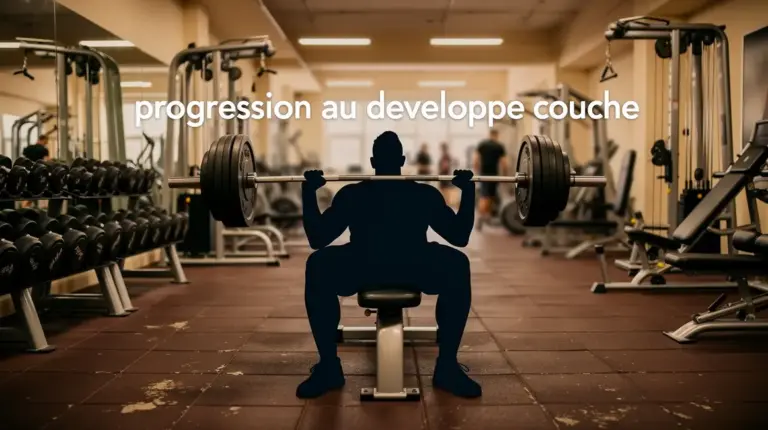 progression developpe couche image salle musculation