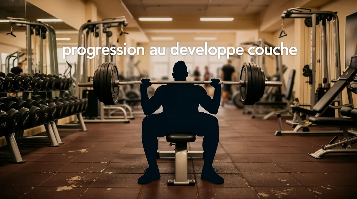 progression developpe couche image salle musculation