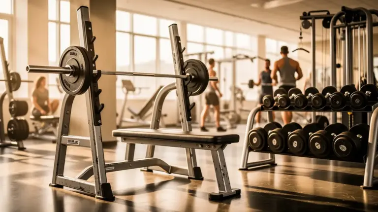 salle musculation progression développé couché budget